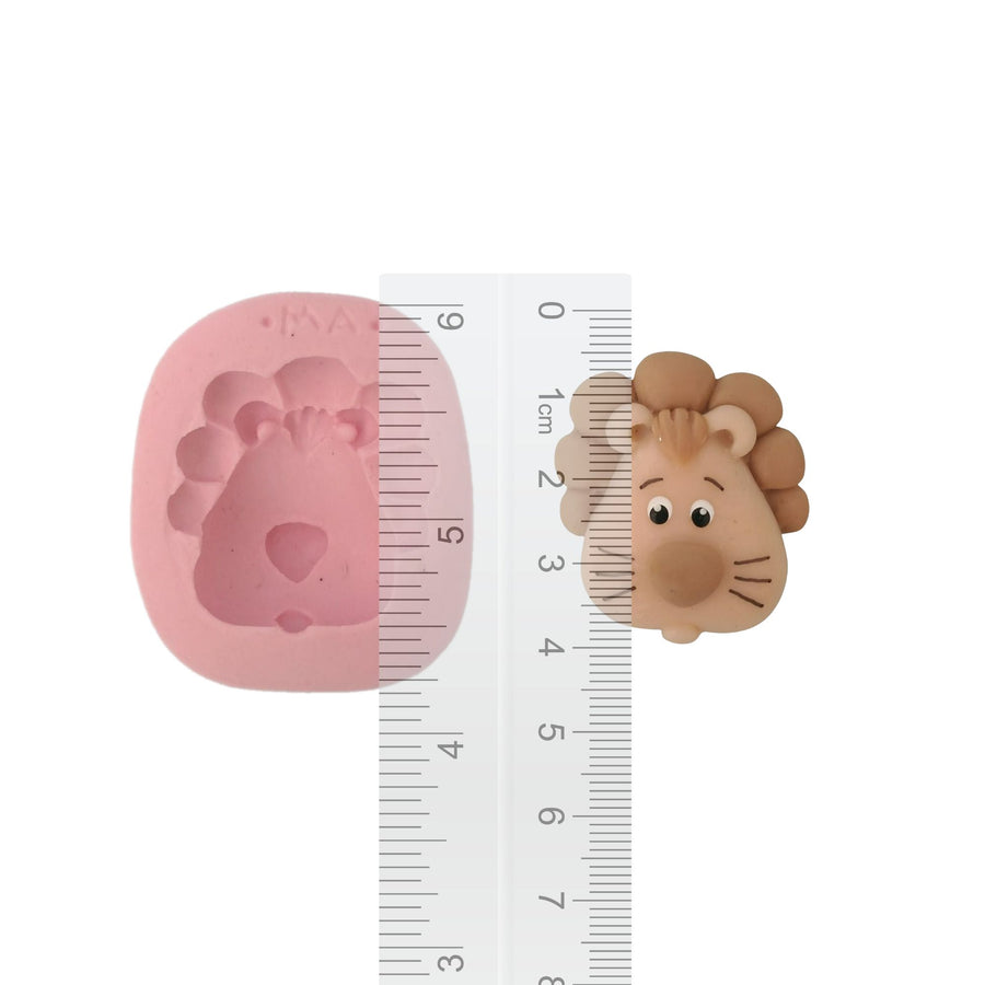KS #10 Lion Face Silicone Mold