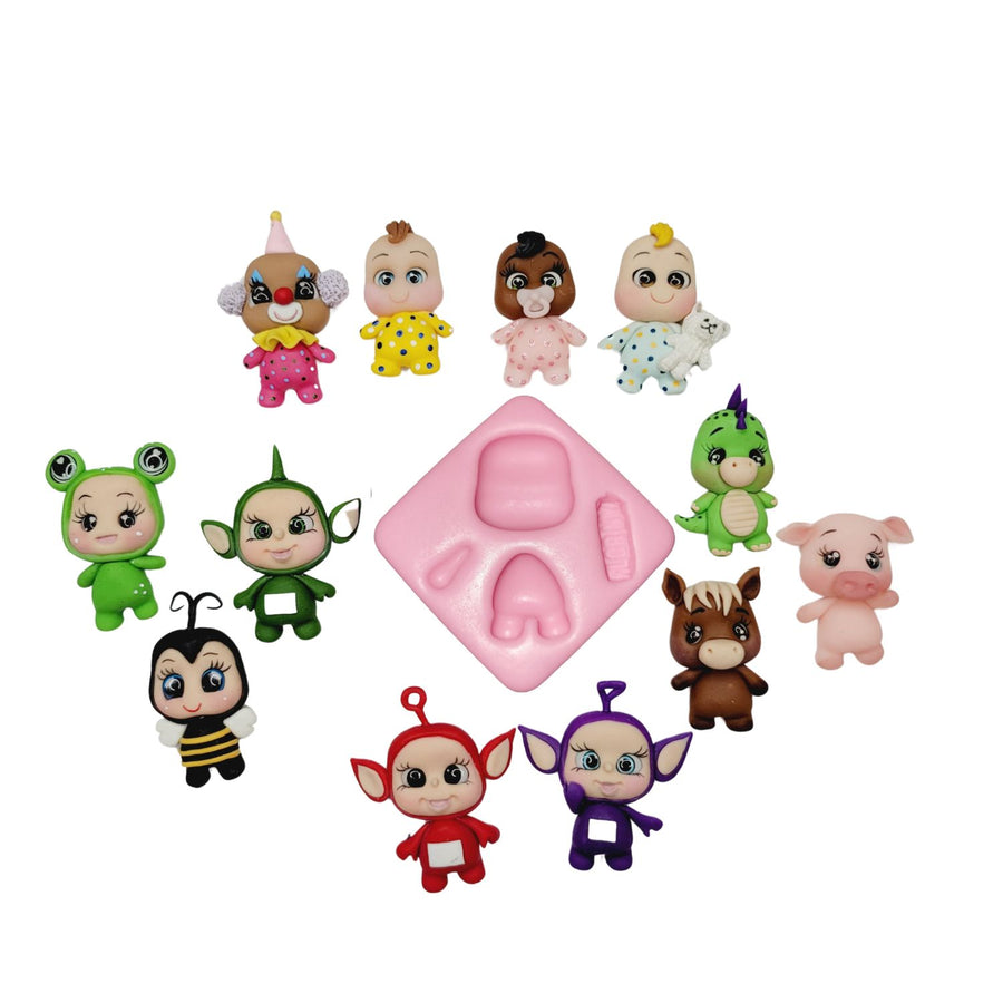 FNY #18 Universal Clay Doll Silicone Mold