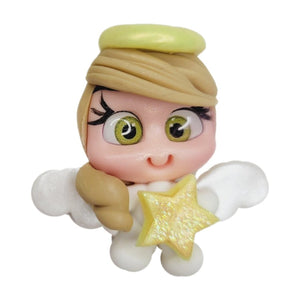 109 Celeste Clay Doll for Bow-Center, Jewelry Charms, Accessories, and More