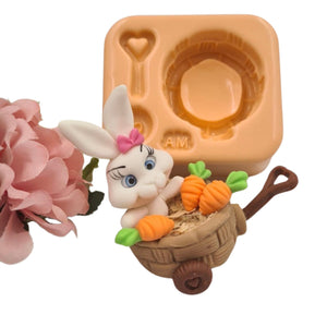 MD #46 Bunny Carriage Mold