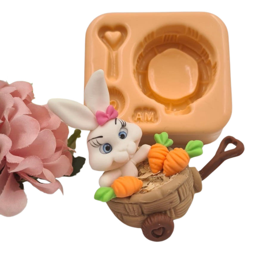 MD #46 Bunny Carriage Mold