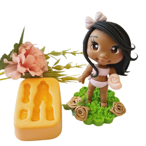 MD #93 Uni Cake top Body Silicone Mold