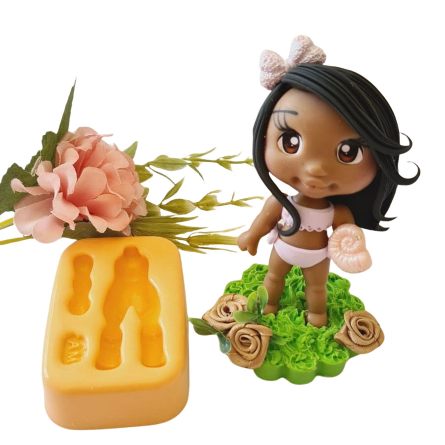MD #93 Uni Cake top Body Silicone Mold