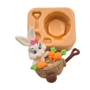 MD #46 Bunny Carriage Mold