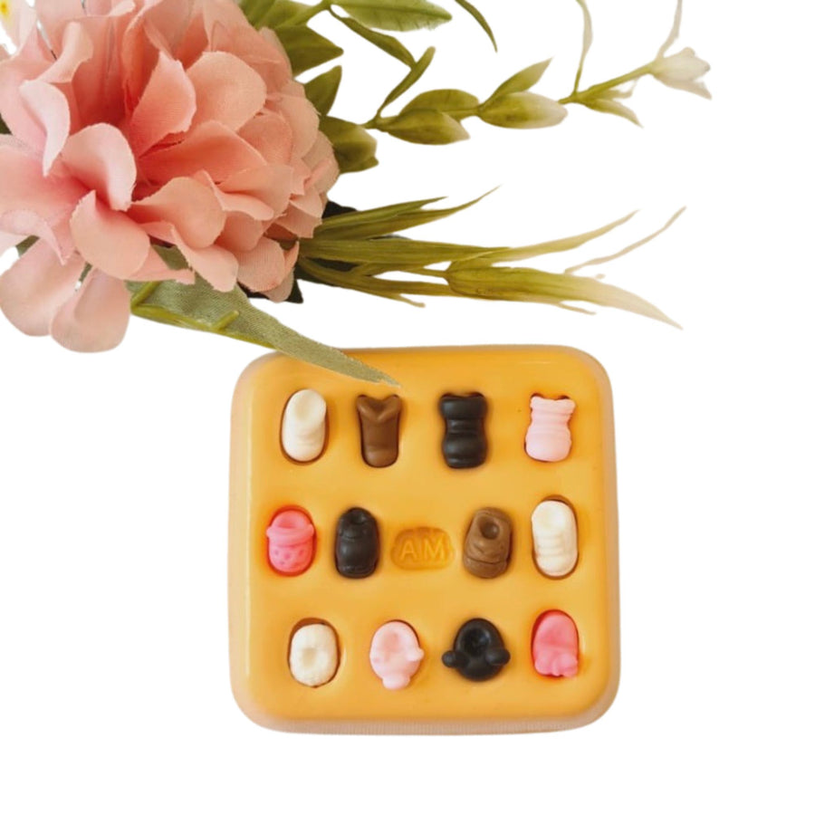 MD #95 Miniature shoes Silicone Mold