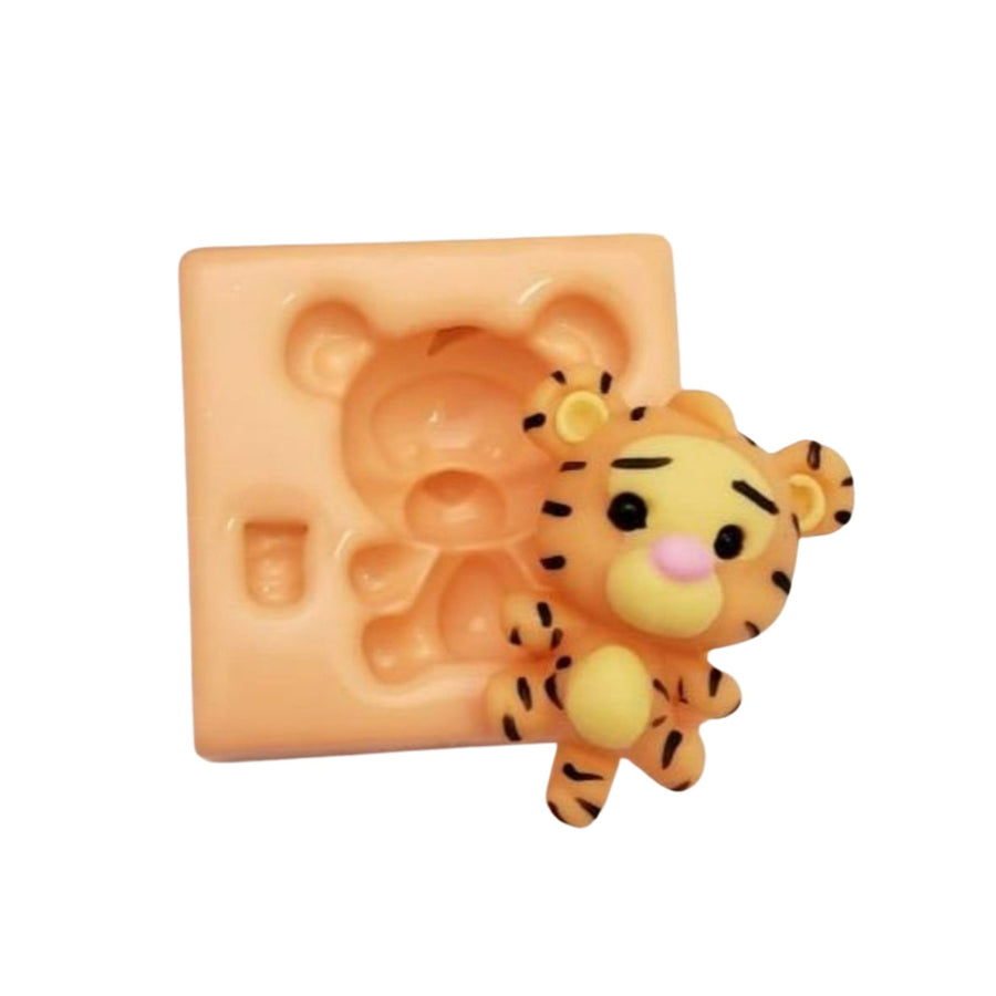 MD #13 Mini Tiger Silicone Mold