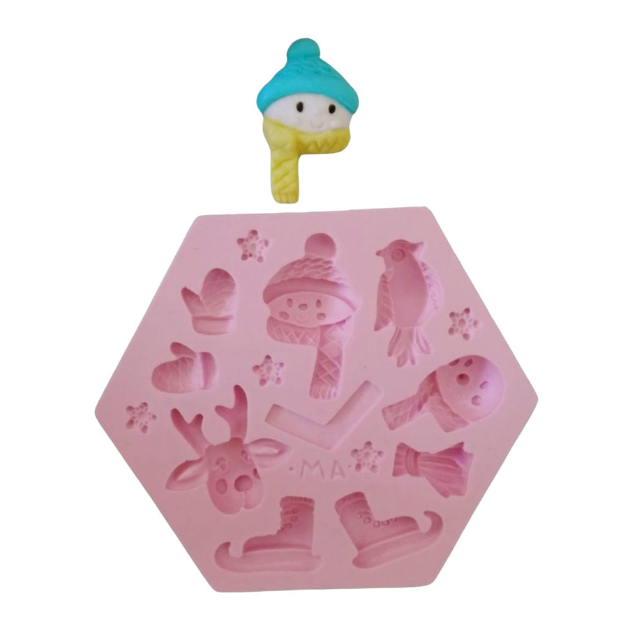 MA 390 Christmas Kit Silicone Mold