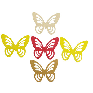 E.V.A. Foam Wings/Butterflies for Crafts #2 – Set of 5 (3") – DIY Decorations