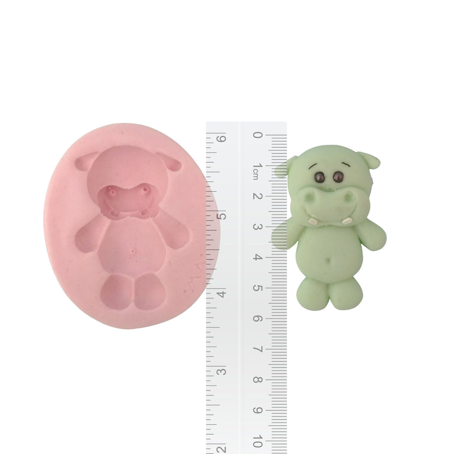 KS #26 Little Hippo Silicone Mold