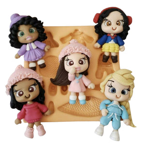 MD #29 Winter Beauties Silicone Mold