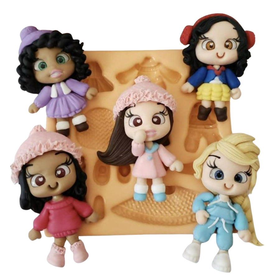 MD #29 Winter Beauties Silicone Mold