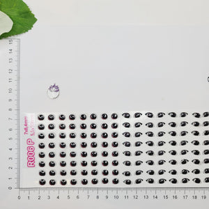 Adhesive Resin Eyes for Clays Multicolor STY R006 Combo P 64Pairs