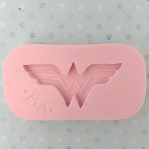 MA 025 Super Hero Sign (Approx 2.5")  Silicone Mold
