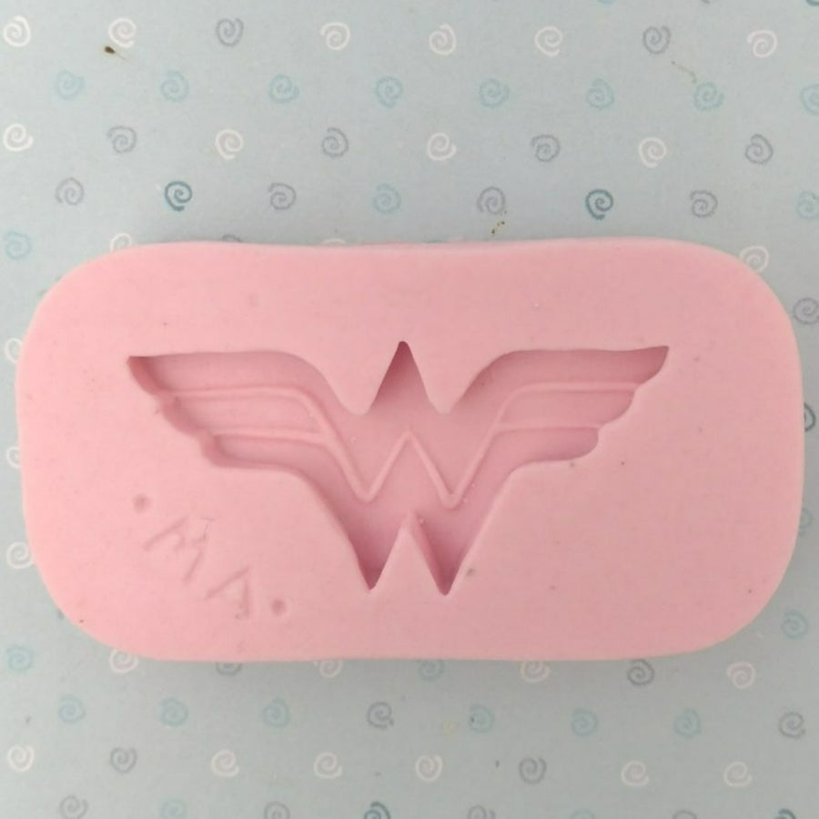 MA 025 Super Hero Sign (Approx 2.5")  Silicone Mold