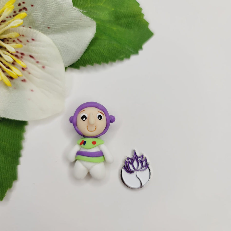399 Mini Character Clay Doll for Bow-Center, Jewelry Charms, Accessories, and More
