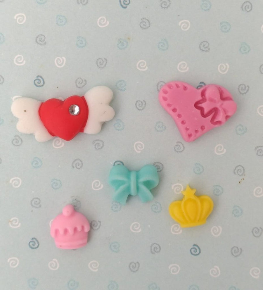 Cute Pendants Kit Silicone Mold 043 MA