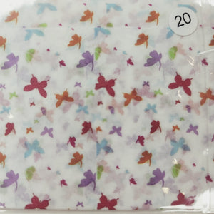 Decoupage Tissue for Clays and DIY Projects #12 Approx. 18cmx18cm