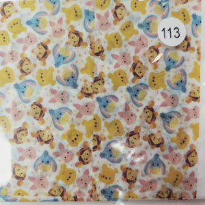 Decoupage Tissue for Clays and DIY Projects #17 Approx. 18cmx18cm