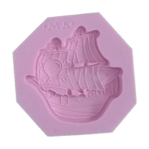 Pirate Boat Silicone Mold 097 MA