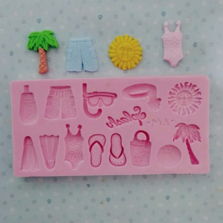 Beach Miniatures #2 Silicone Mold 461 MA