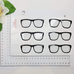 Adhesive Resin Eye Glasses for Clays MNC 525 9cm 6Units