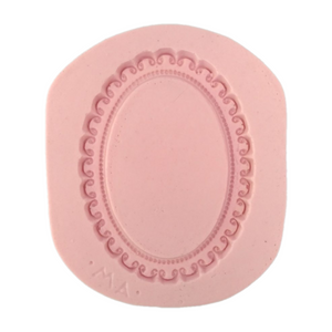 Oval Frame Silicone Mold 147 MA