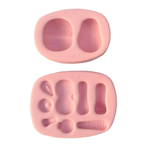 Mega Cute Animals Universal 3D Silicone Mold 150 MA