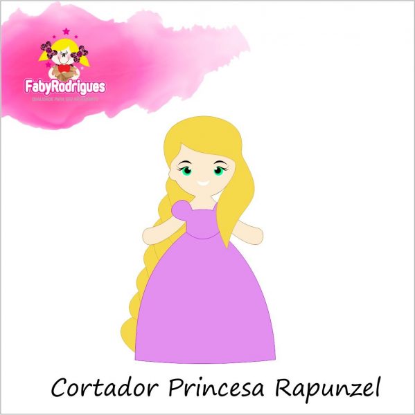 Rapunzel Princess Craft Plastic Cutters - F.R.