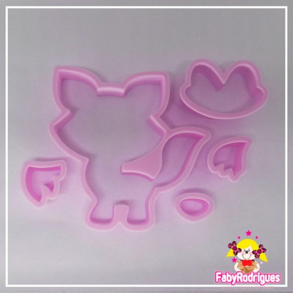 Little Fox Kit Craft Plastic Cutters - F.R.