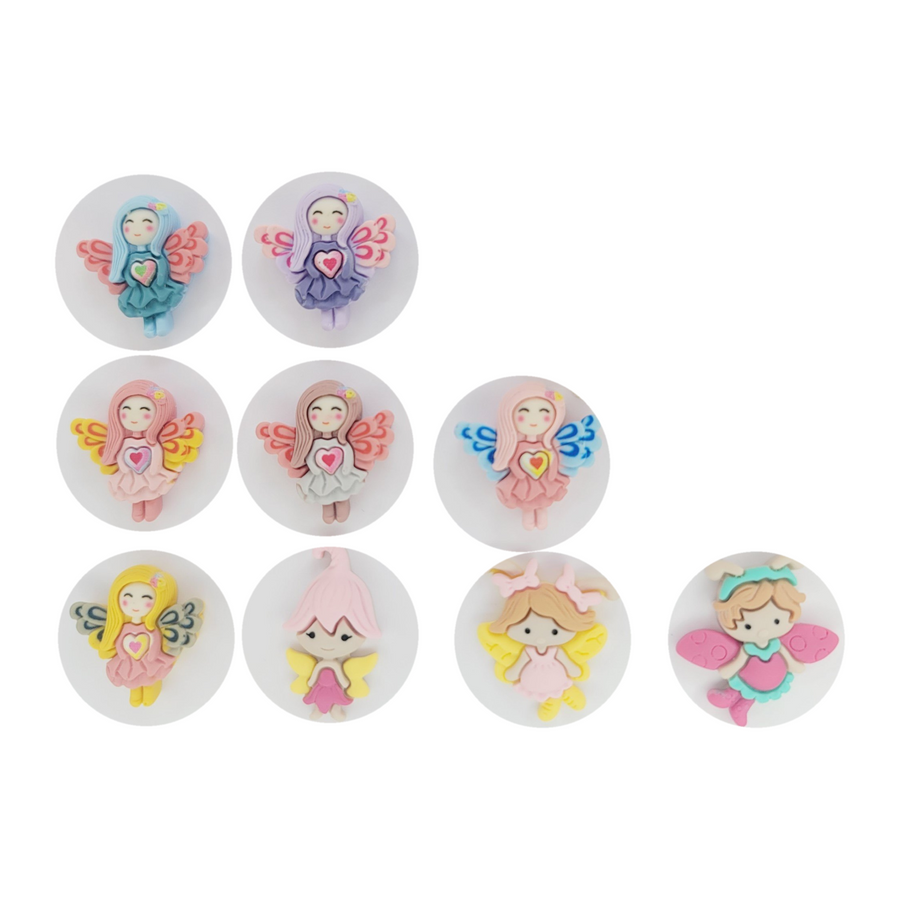 Angel Flatback Resin - L1/L9 - Set of 5