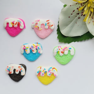 Ice-Cream Flatback Resin Cabochon - B1/B11 - Set of 5