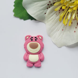 Bear Flatback Resin Cabochons - @03 - Set of 4