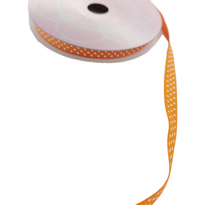 Little Dots Grosgrain Ribbon - 3/8" (9mm) - Sold by the Yard