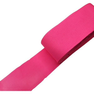 Fluorescent Pink Grosgrain Ribbon - 1 1/2" (40mm) 5 yards