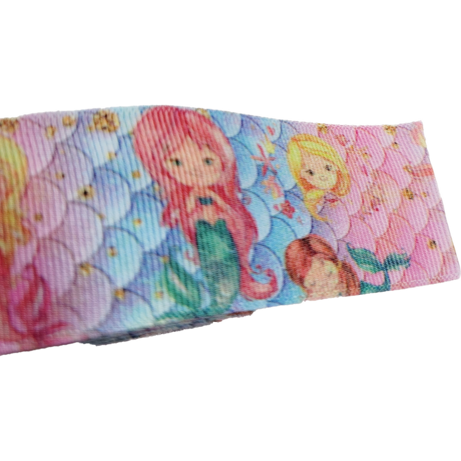 Mermaid #3 Grosgrain Ribbon - 023698 - 1 1/2" (40mm) - 5 yards