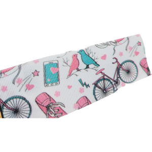 Bicycle #2 Grosgrain Ribbon - 022825/025475 - 1 1/2" (40mm) - 5 yards