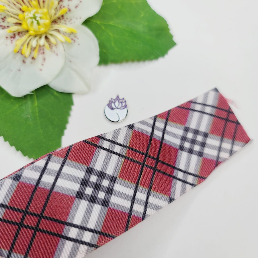 Plaid #1 Grosgrain Ribbon - 011543 - 1 1/2" (40mm) - 5 yards