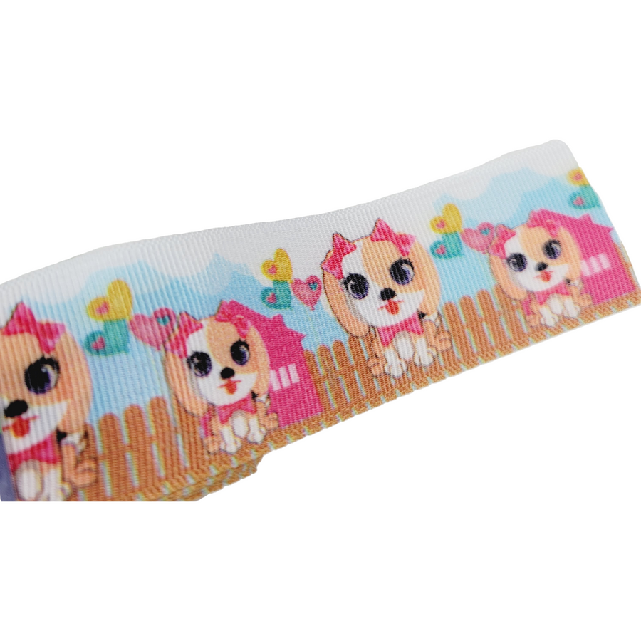 Pets #1 Grosgrain Ribbon - 016472 - 1 1/2" (40mm) - 5 yards