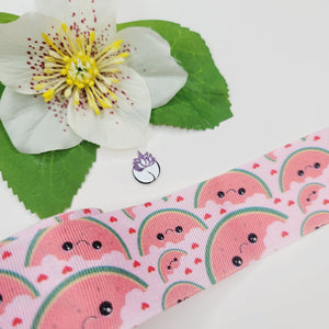 Watermelon #3 Grosgrain Ribbon - 011483 - 1 1/2" (40mm) -  5 yards