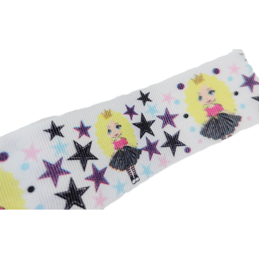 Stars #1 Grosgrain Ribbon - 023676 - 1 1/2" (40mm) -  5 yards