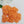 Load image into Gallery viewer, Small Quilt Flowers - #38 - Tangerine - 25 units
