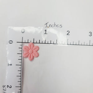 Small Quilt Flowers - #37 - Bubblegum - 25 units