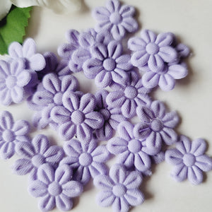 Small Quilt Flowers - #25 - Lavender - 25 units