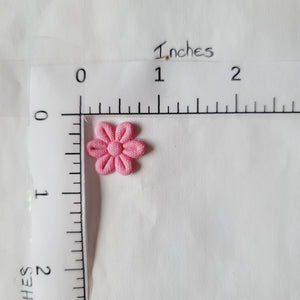 Small Quilt Flowers - #21 - Rouge - 25 units