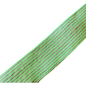 Juta Neon Green Sinimbu Grosgrain Ribbon - 1 1/2" (38mm) - 5 yards