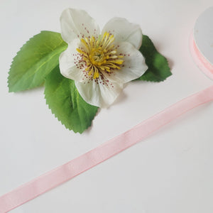 Neon Pink Organza Ribbon -3/8" (10mm) - Sold by the Yard