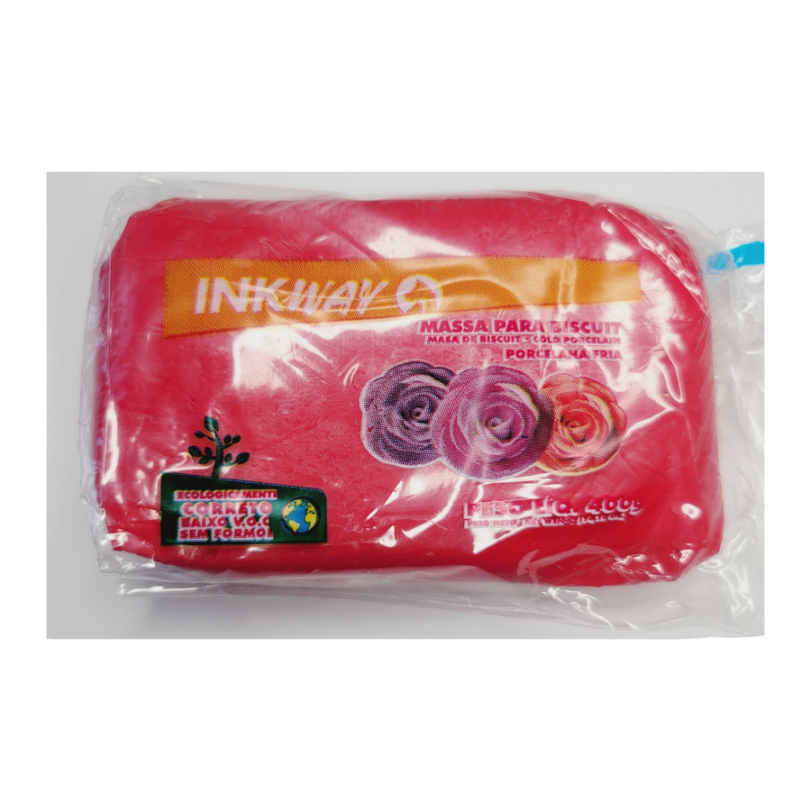 Ruby Red Air Dry Clay Dough (400g/14oz)