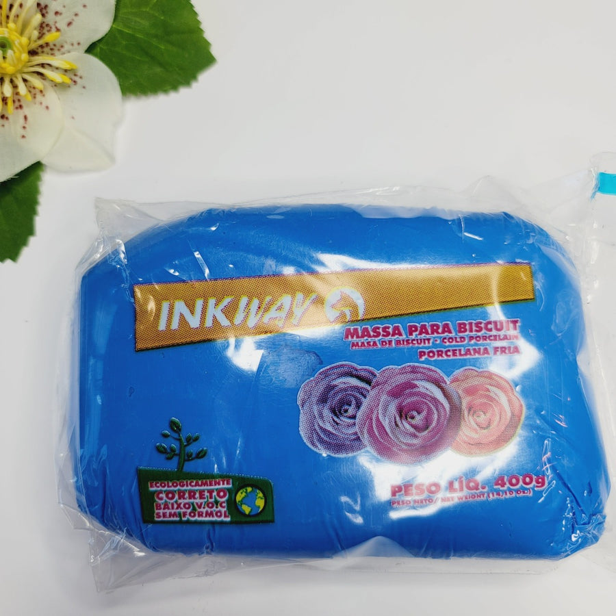 Cobalt Blue Air Dry Clay Dough (400g/14oz)