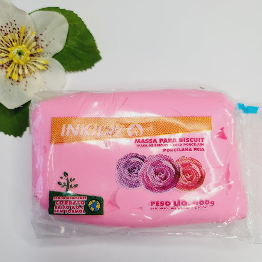 Pink Air Dry Clay Dough (400g/14oz)