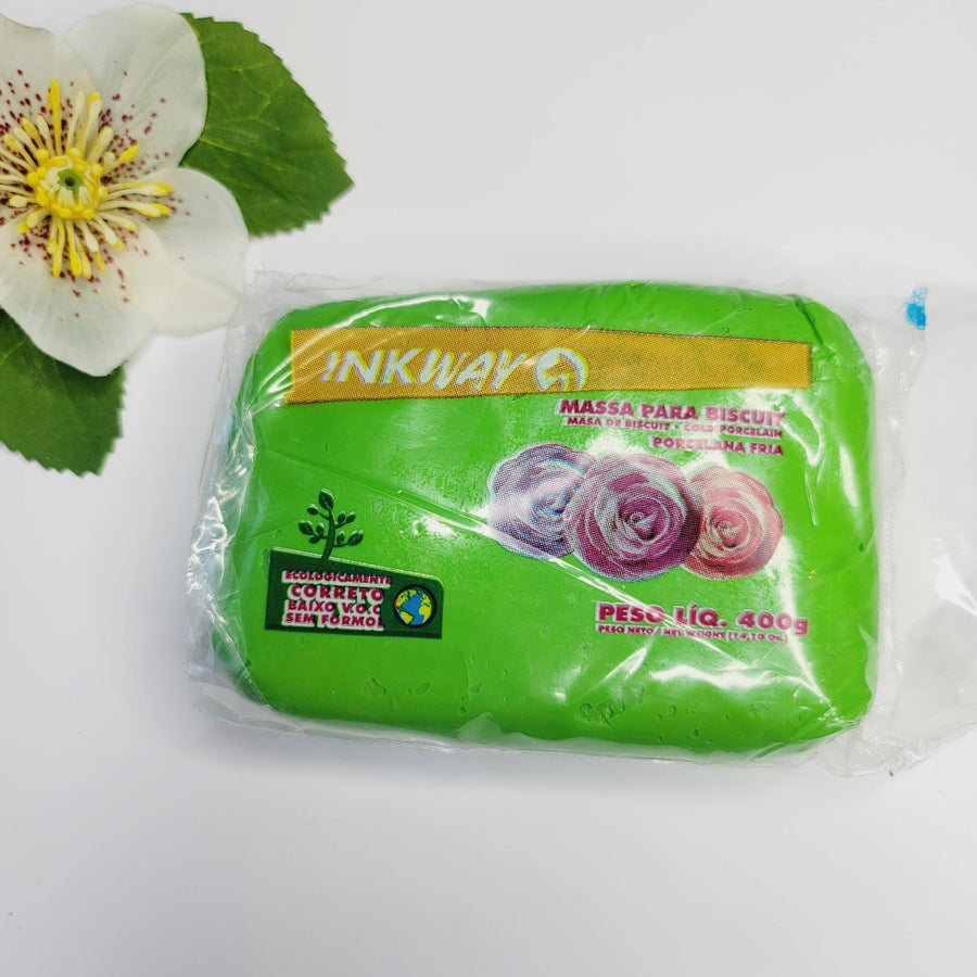 Grass Green Air Dry Clay Dough (400g/14oz)